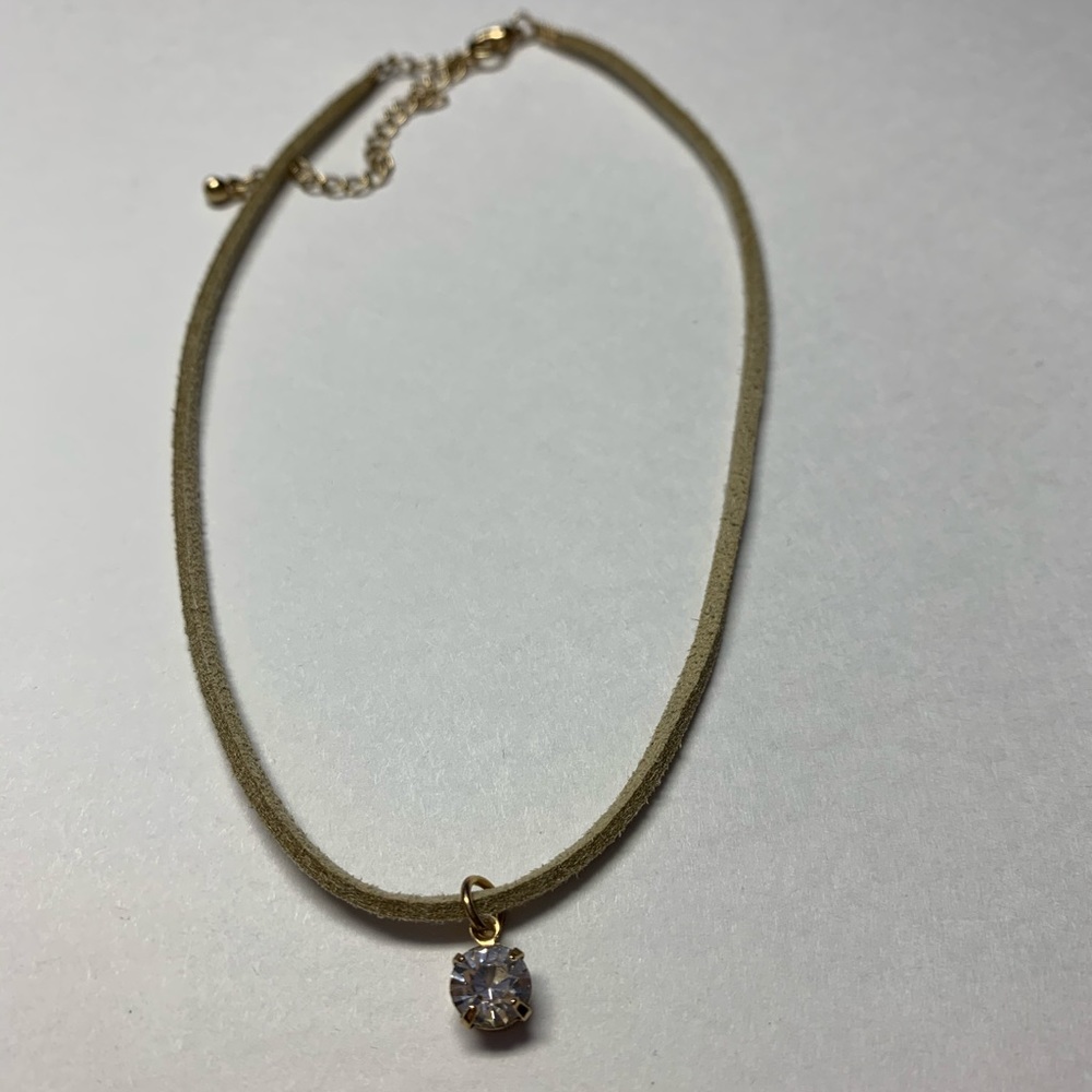 Tan Necklace Choker